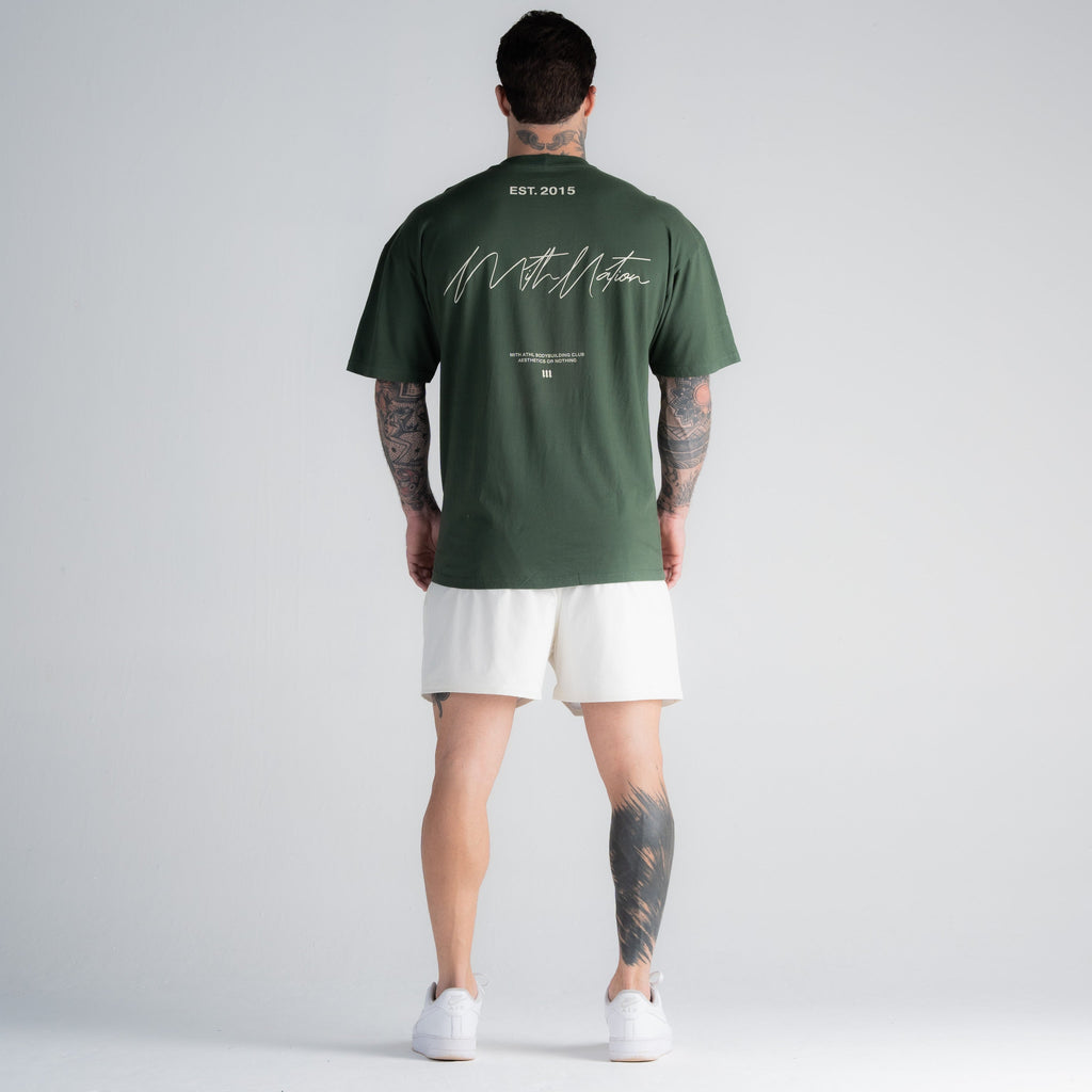 Camiseta Oversized Mith Nation Signature Verde