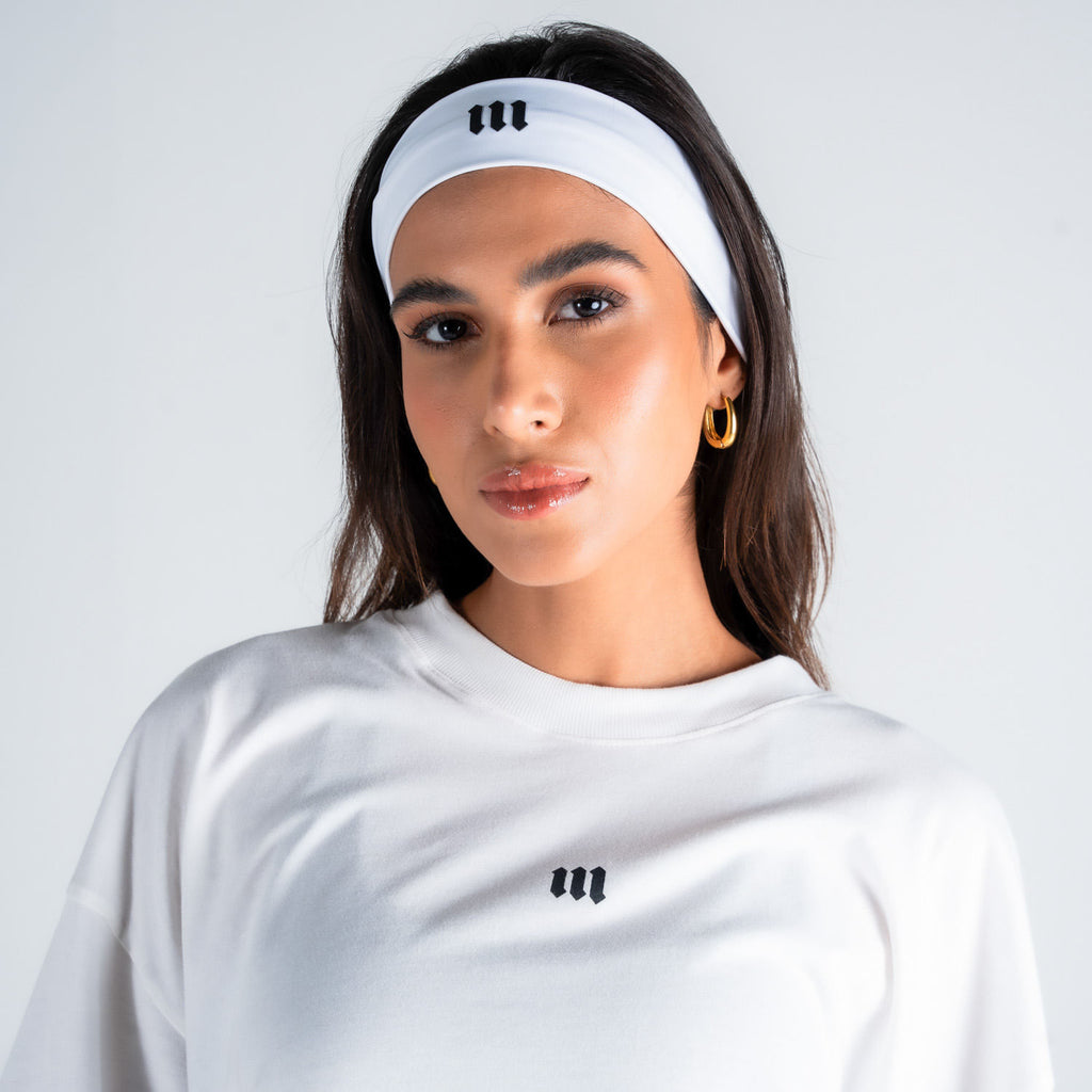 Faixa de Cabelo Feminino Mith Nation Off White