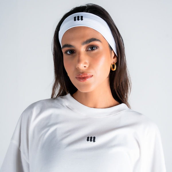 Faixa de Cabelo Feminino Mith Nation Off White