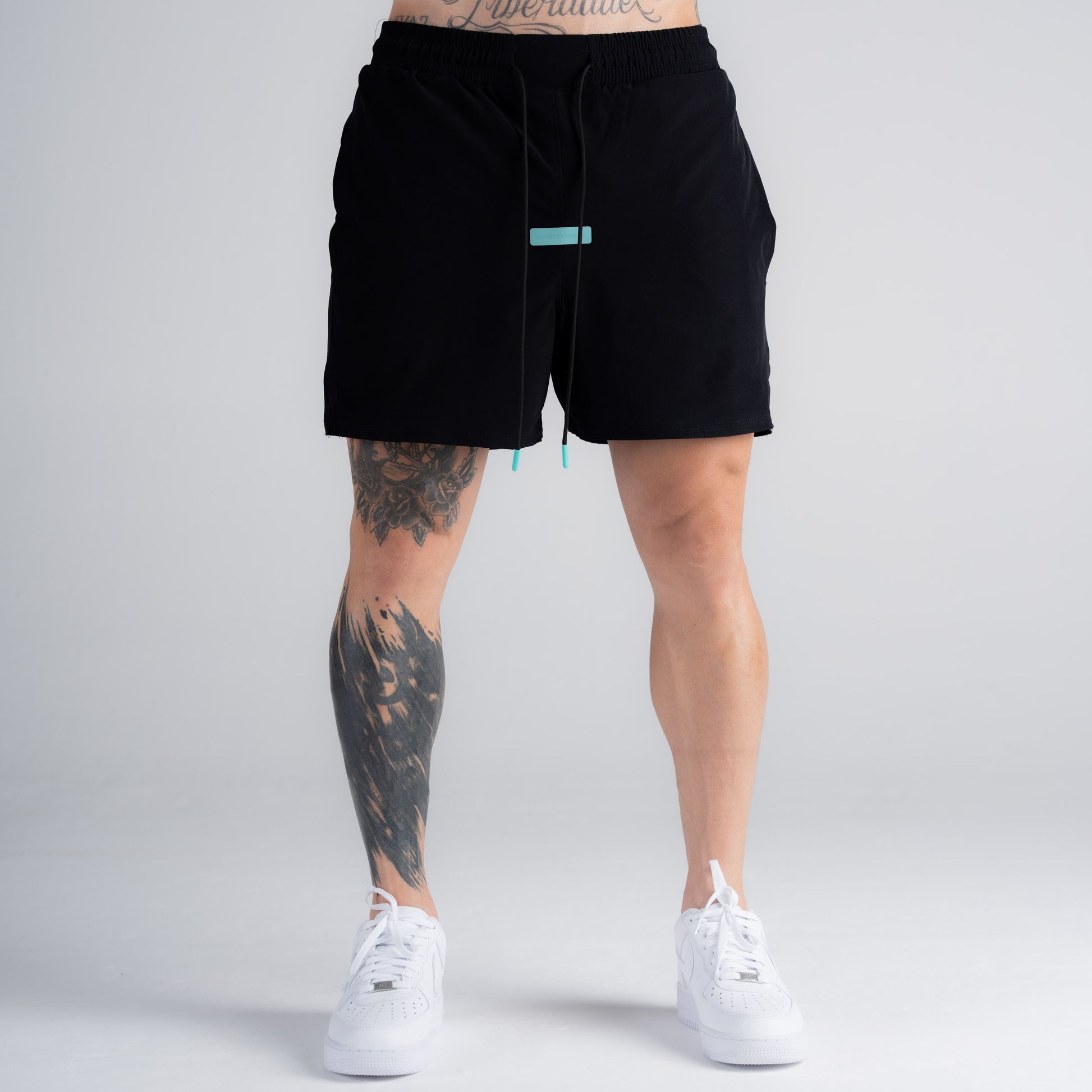 Shorts de Tactel Mith Aesthetics Preto