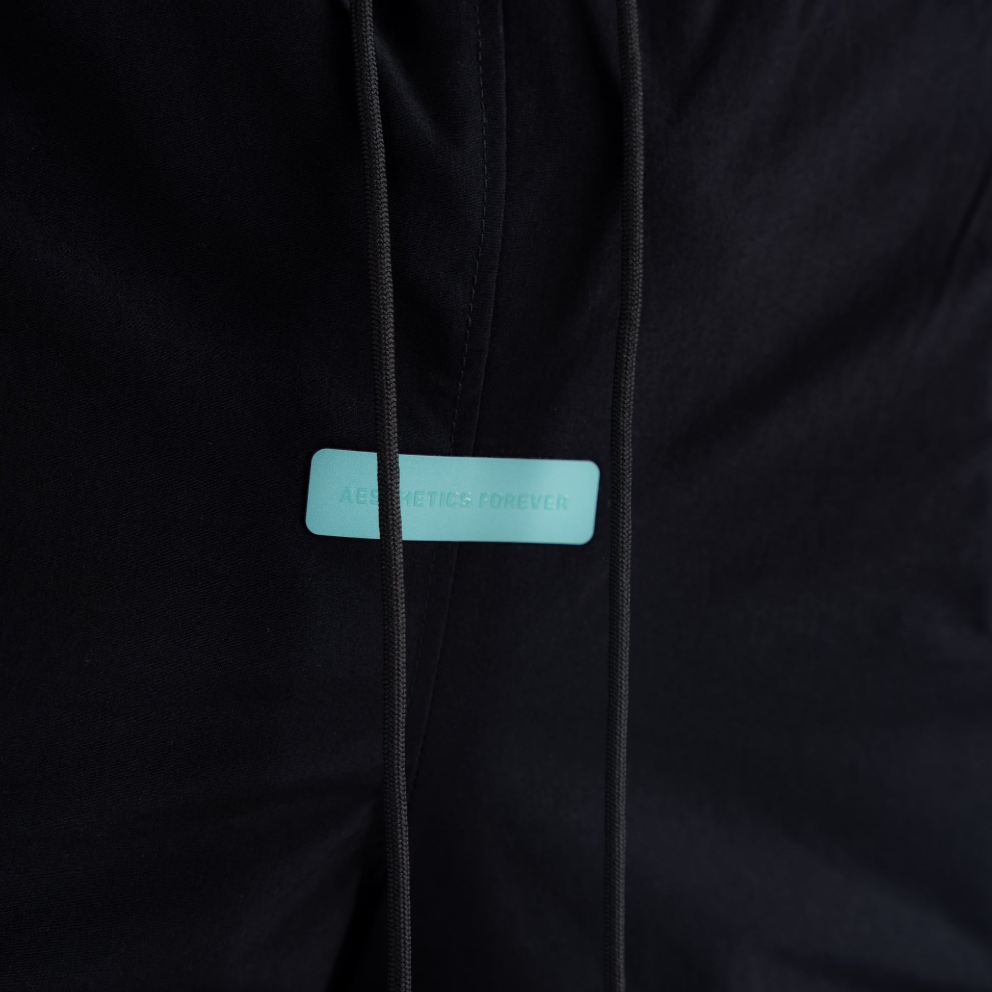 Shorts de Tactel Mith Aesthetics Preto