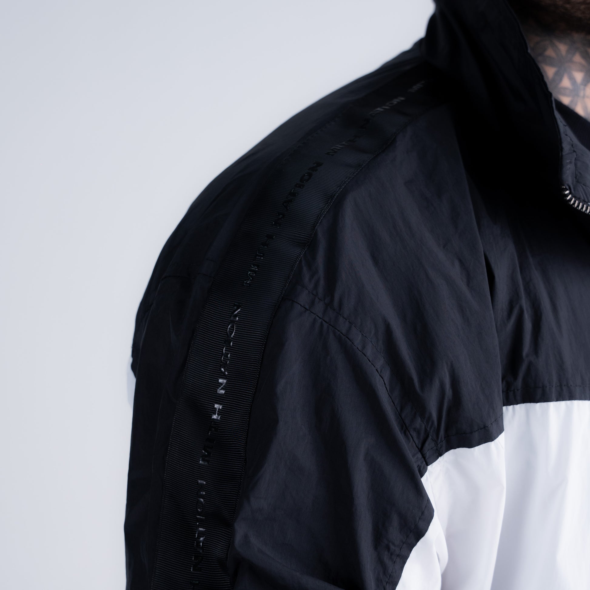 Jaqueta Tactel Mith Nation Preto