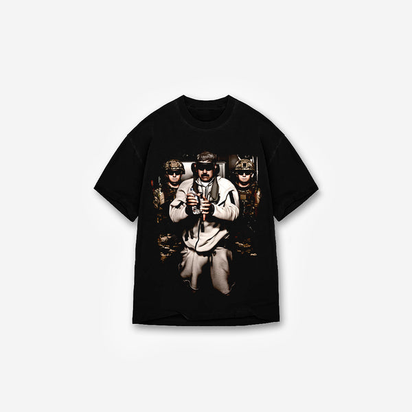 Camiseta Oversized Treino Preta Mith War