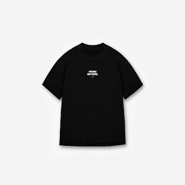 Camiseta Oversized Treino Preta Mith Prime Natural