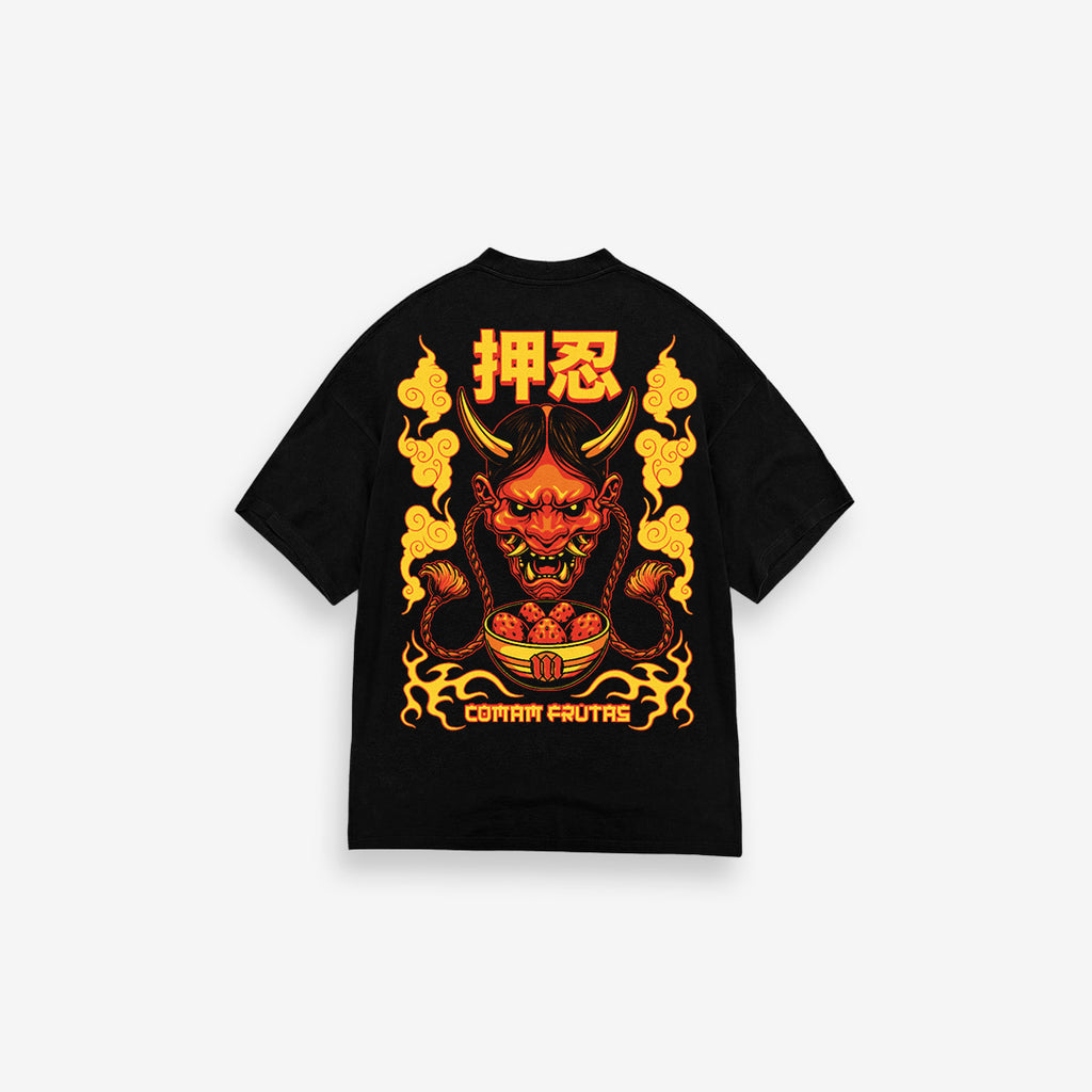 Camiseta <strong>Oversized Treino</strong> Mith Hanya Preto