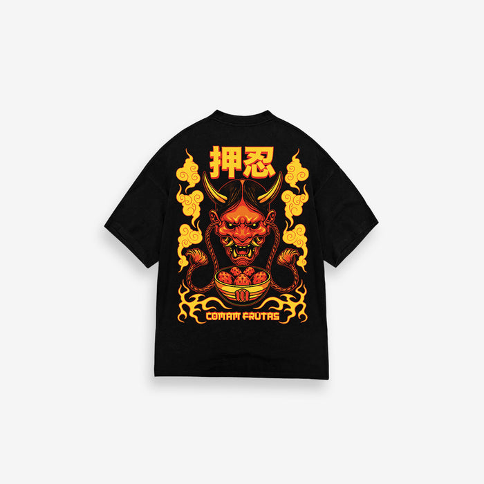 Camiseta <strong>Oversized Treino</strong> Preta Mith Hanya