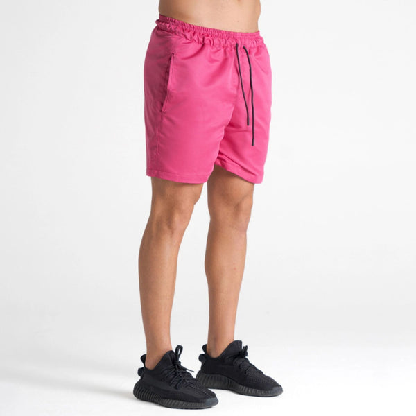 Shorts de tactel Mith Nation Pink