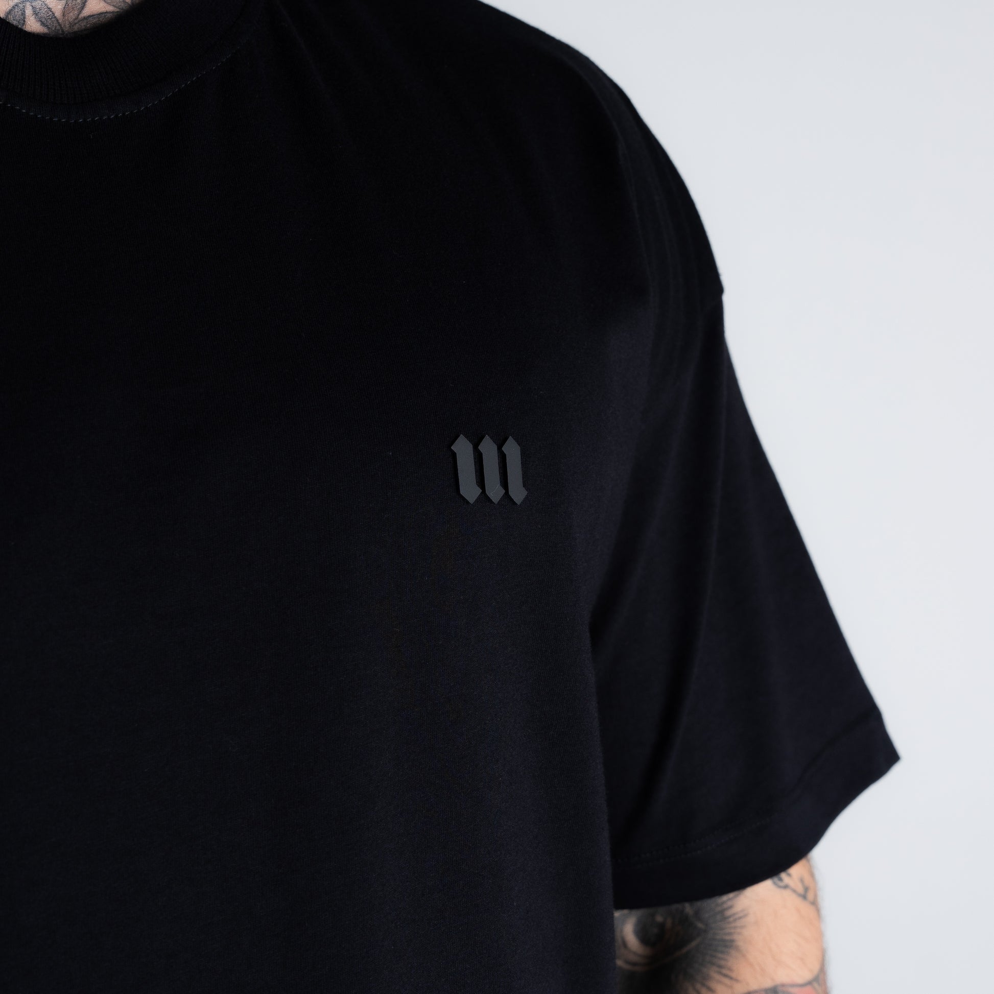Camiseta Oversized Mith Nation Soft Logo Preto
