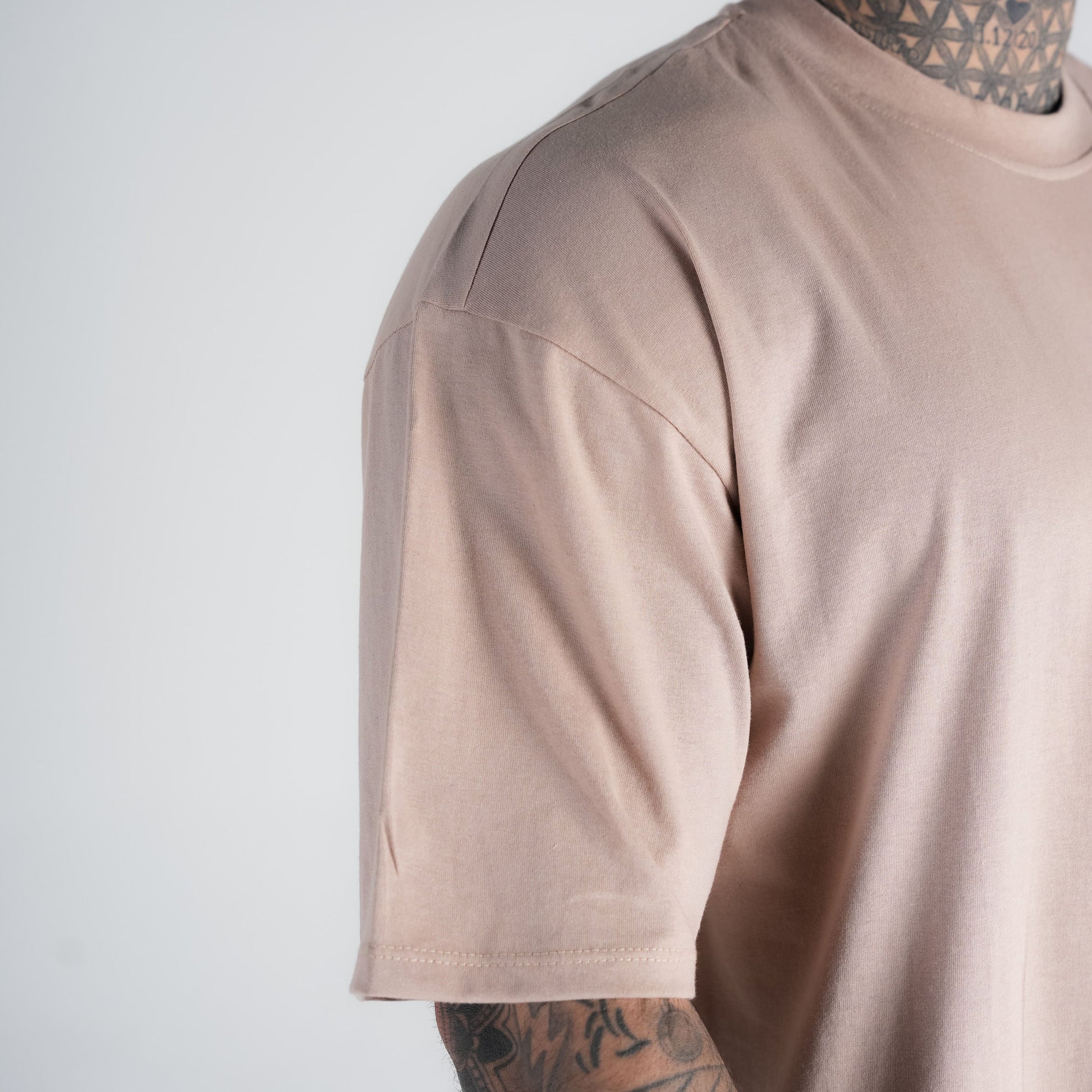 Camiseta Oversized Mark Bege Mith