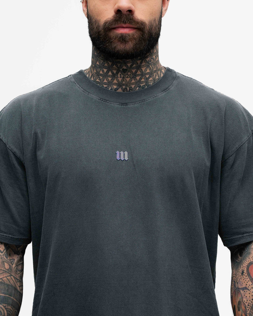 Camiseta Oversized Estonada Mith Nation Chumbo