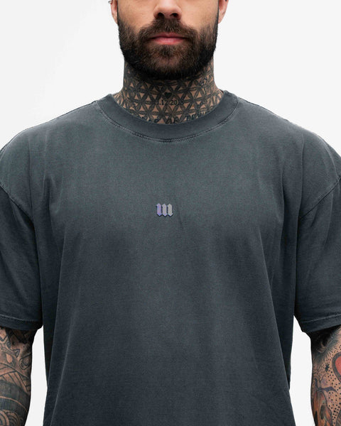 Camiseta Oversized Estonada Mith Nation Chumbo