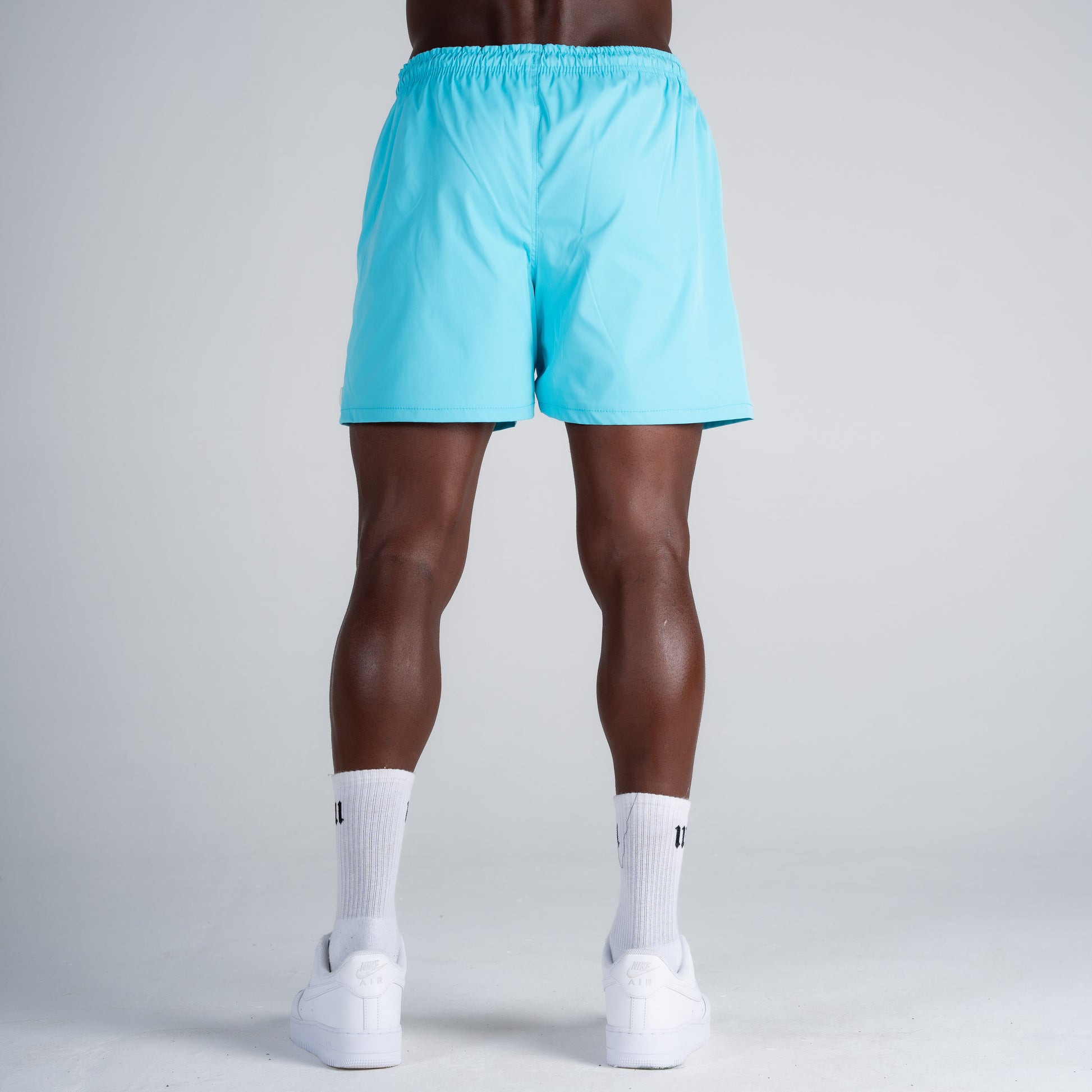 Shorts de Tactel Mith Nation Light Blue