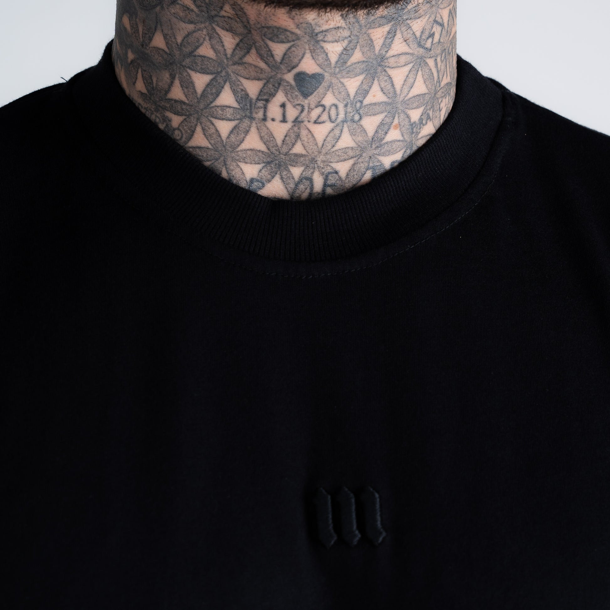 Camiseta Oversized Mith Nation Relief Preto