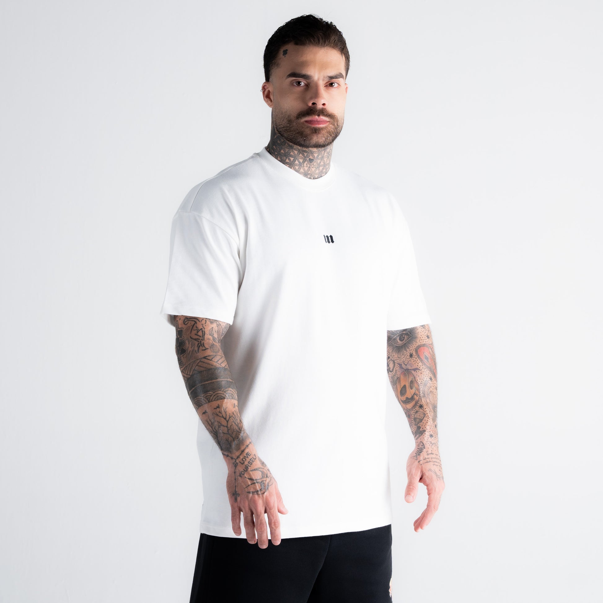 Camiseta Oversized Street Fighter Balrog Off White
