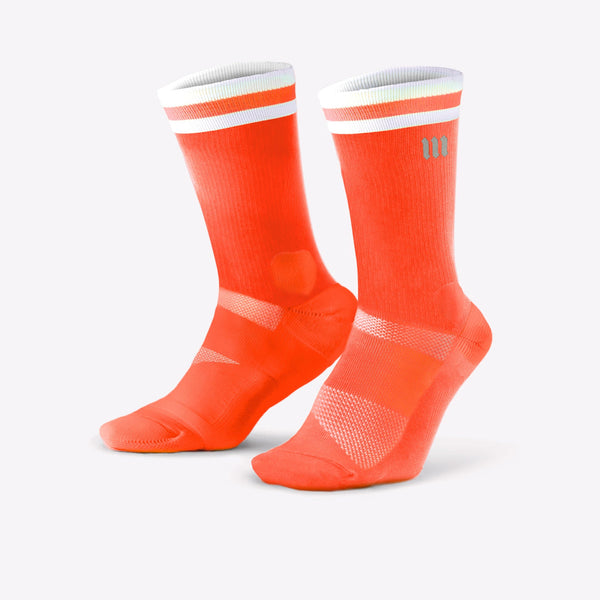 Meia Cano Alto Ultra Dri Fit Mith Laranja