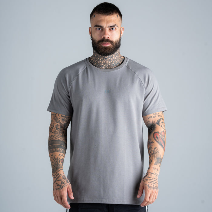 Camiseta Raglan Mith Nation Super Sport Chumbo