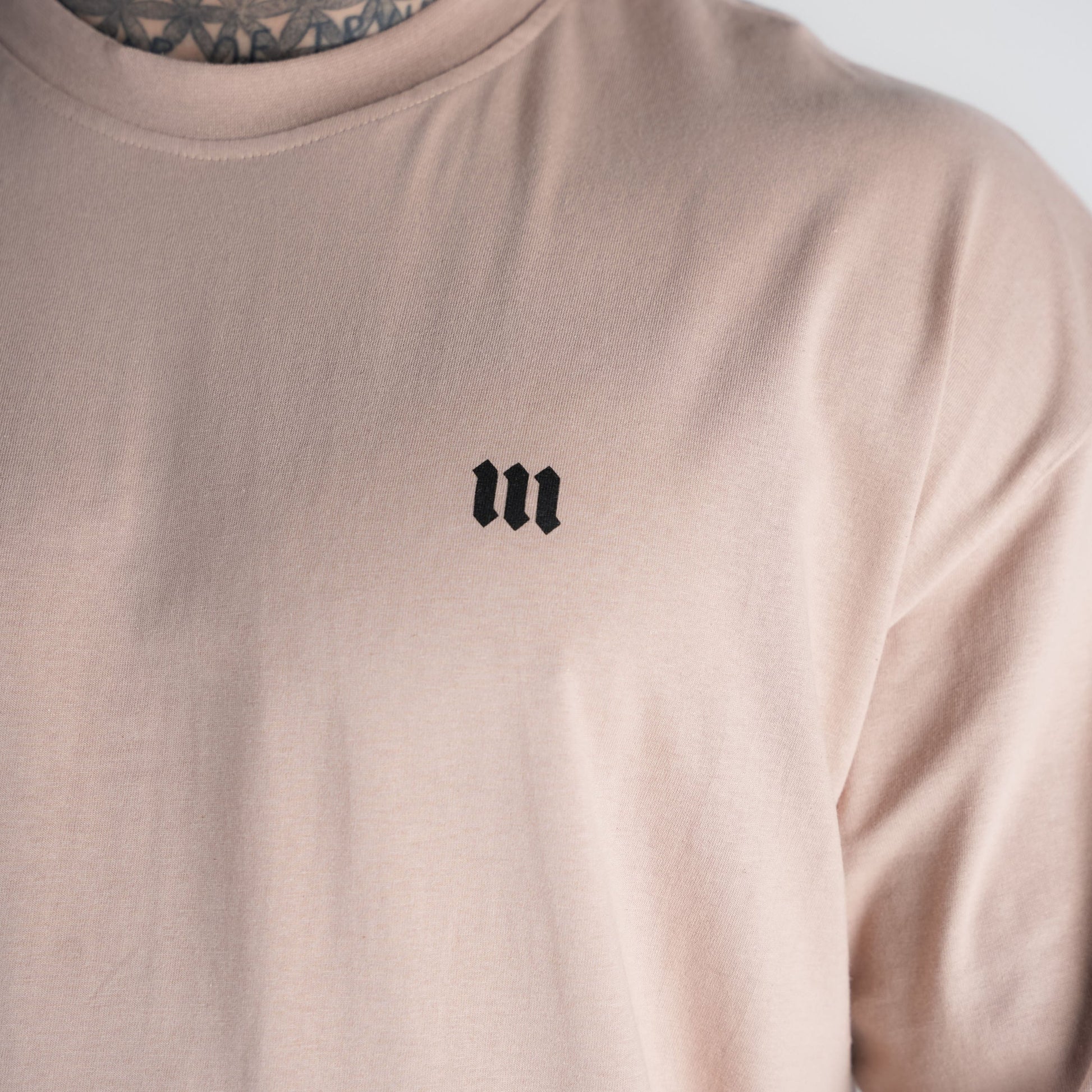 Camiseta Oversized Mark Bege Mith