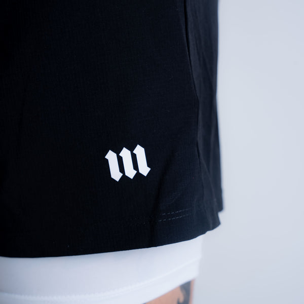 Shorts Tactel com Compressão Mith Nation Preto