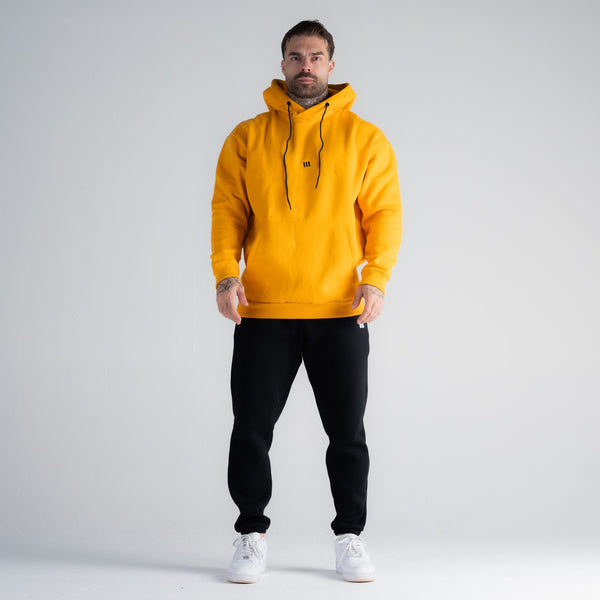 Blusa Moletom Oversized com Capuz Mith Nation Amarelo