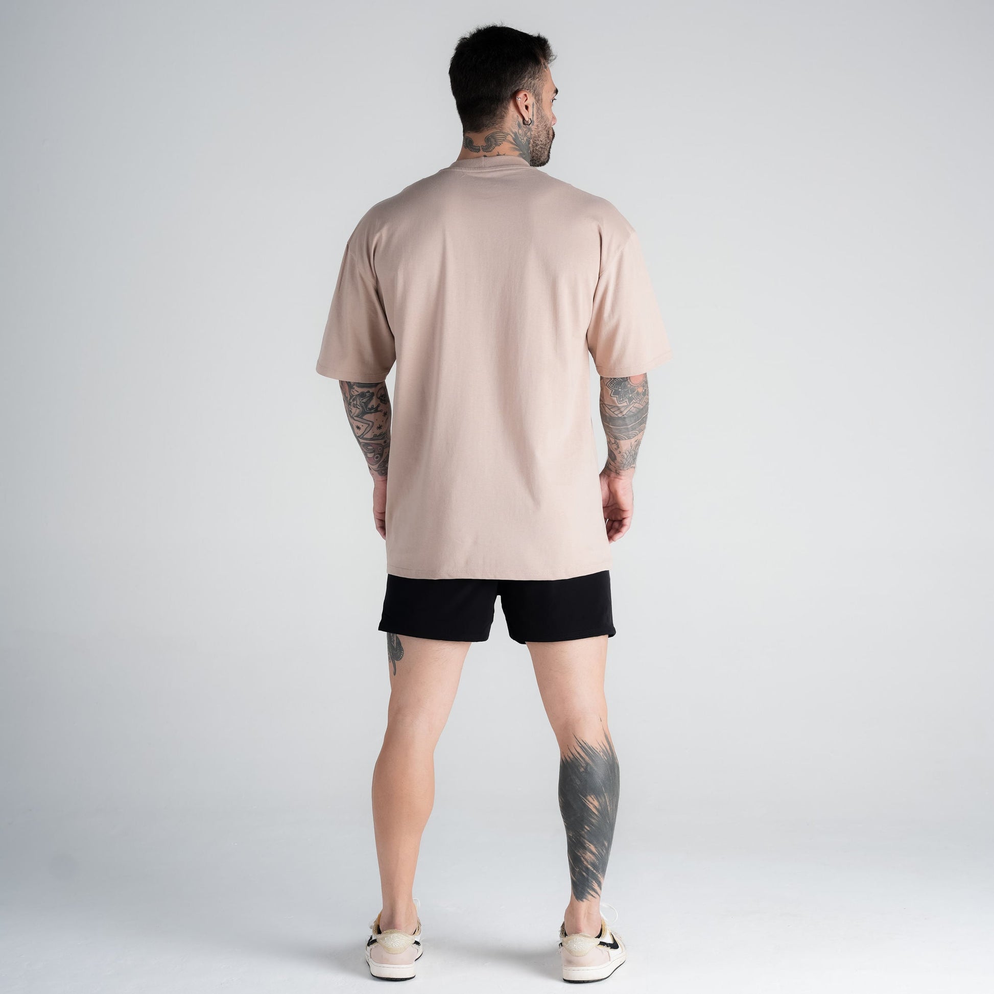 Camiseta Oversized Mark Bege Mith