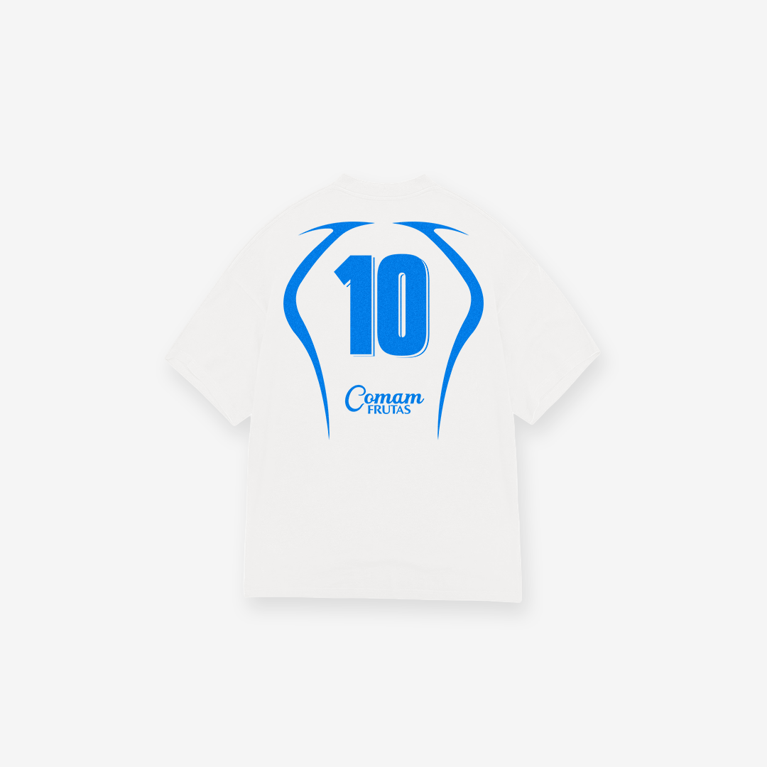 Camiseta Mith Comam Frutas 10 Off White