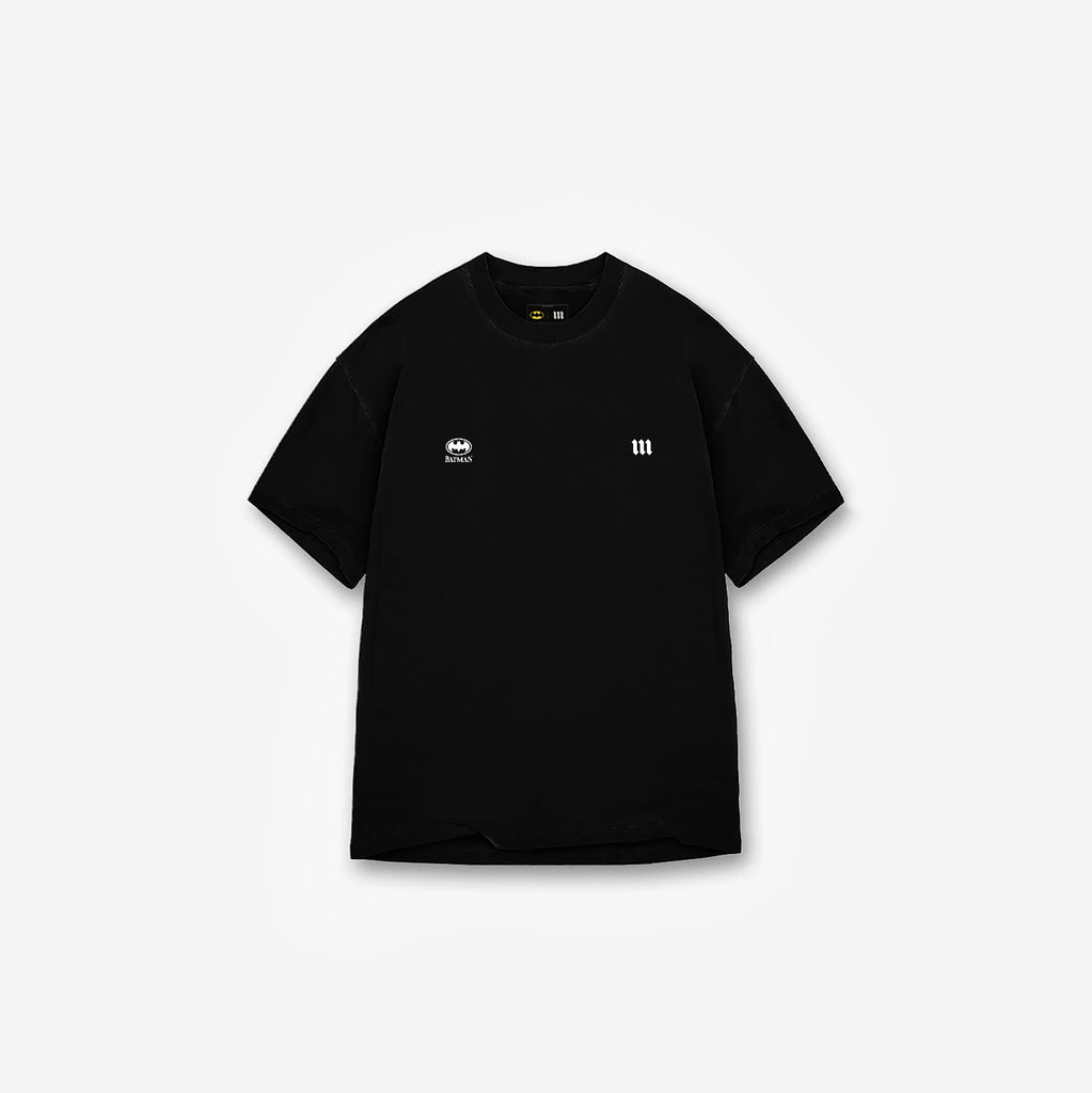 Camiseta <strong>Oversized Heavy </strong>Mith X Batman Defender Preto