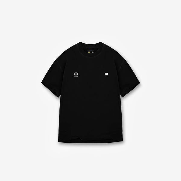 Camiseta <strong>Oversized Heavy </strong>Mith X Batman Defender Preto