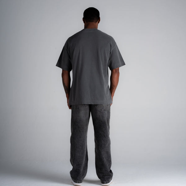 Camiseta Oversized Estonada Muhammad Ali Cinza