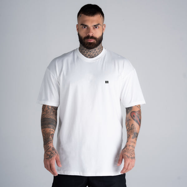 Camiseta Oversized Comam Frutas Social Media Off White