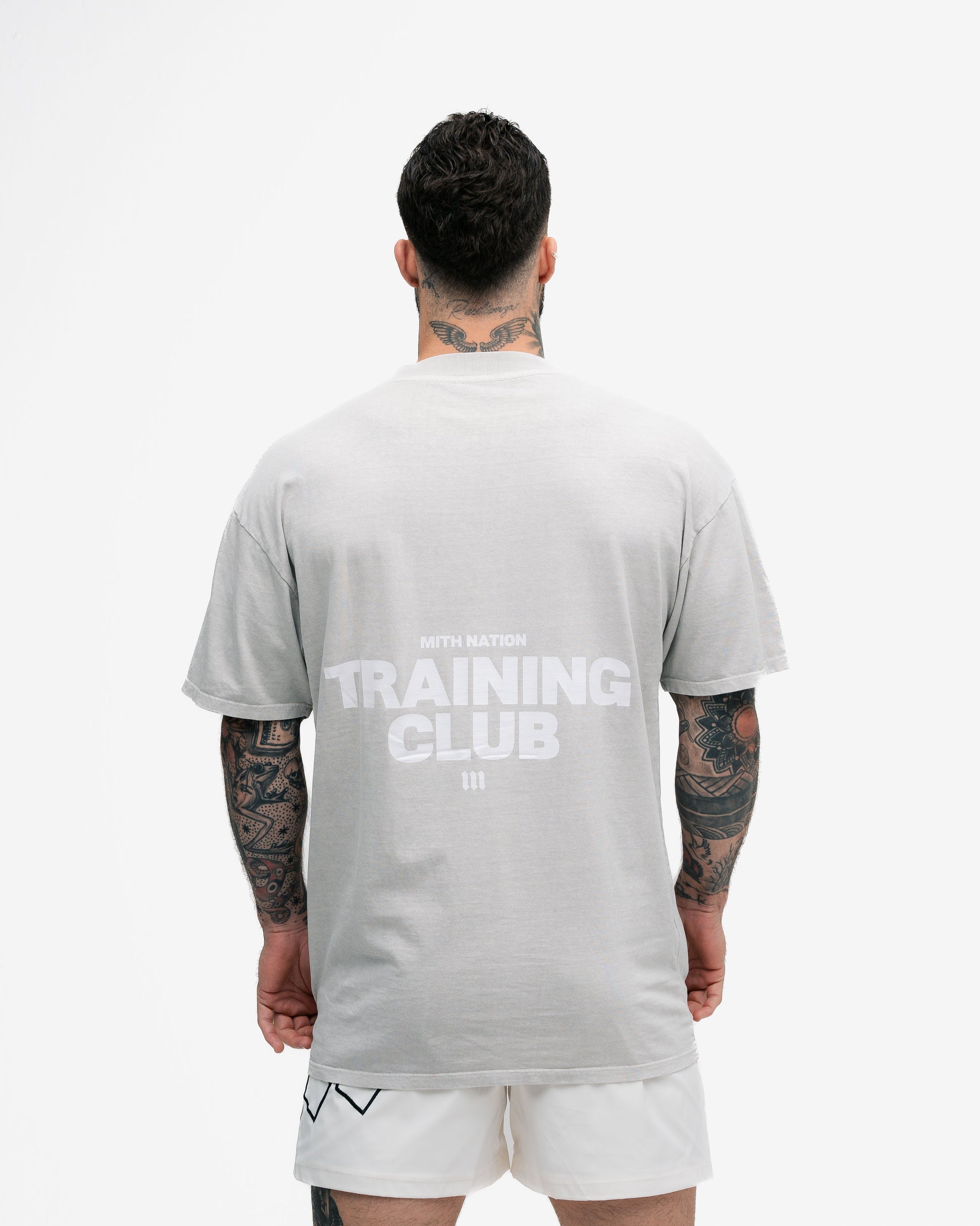 Camiseta Oversized Estonada Mith Nation Bege