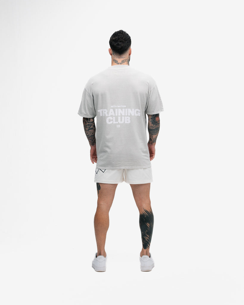 Camiseta Oversized Estonada Mith Nation Bege