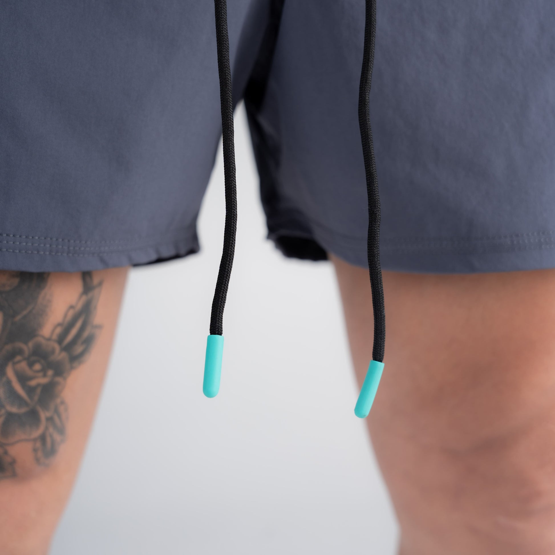 Shorts de Tactel Mith Aesthetics Cinza