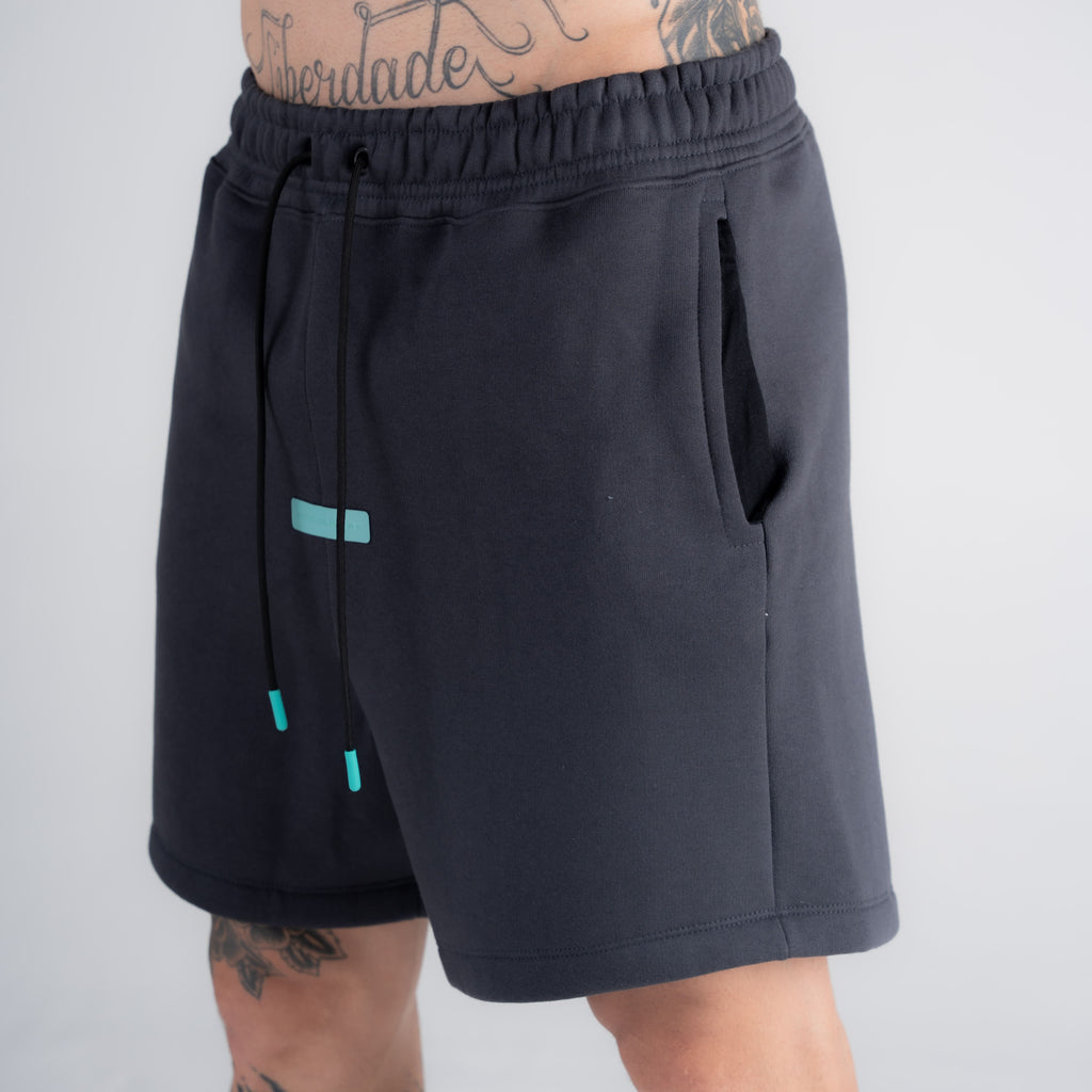 Shorts de Moletom Mith Aesthetics Chumbo