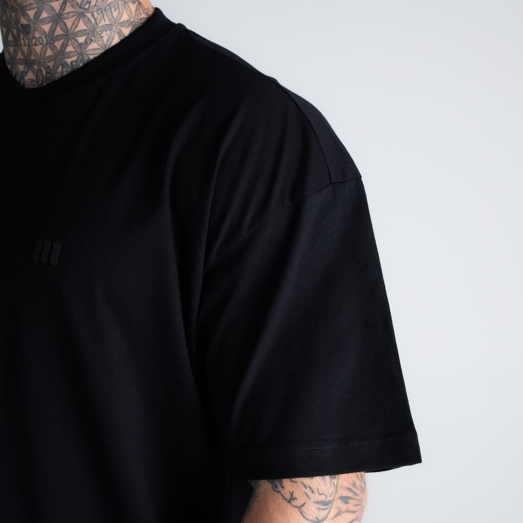 Camiseta Oversized Mith Nation Soft Logo Preto