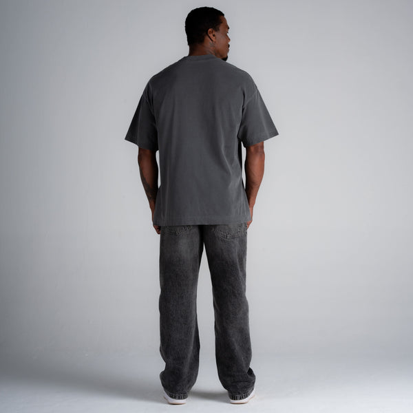 Camiseta Oversized Estonada Muhammad Ali Cinza