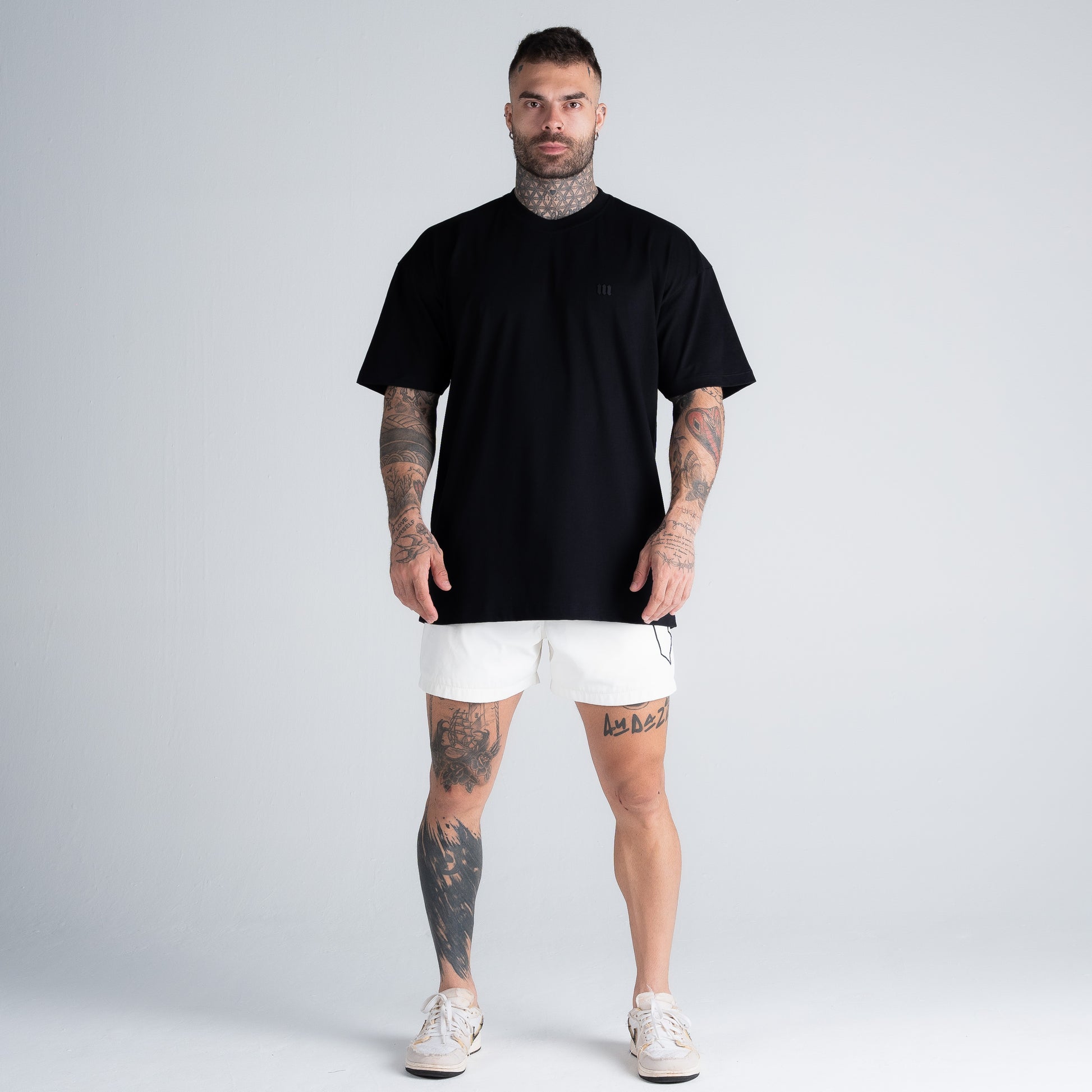 Camiseta Oversized Mith Nation Soft Logo Preto