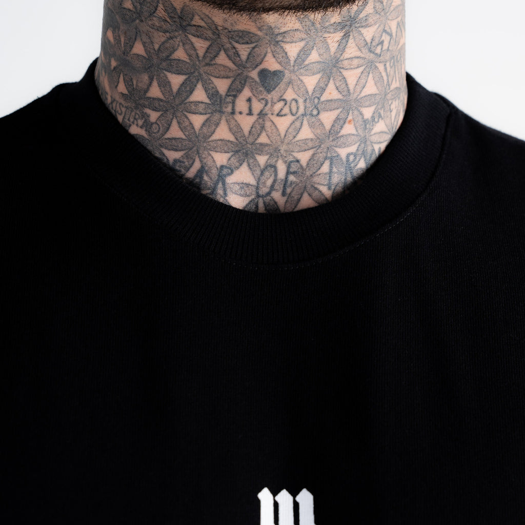 Camiseta Oversized Street Fighter Balrog Preto