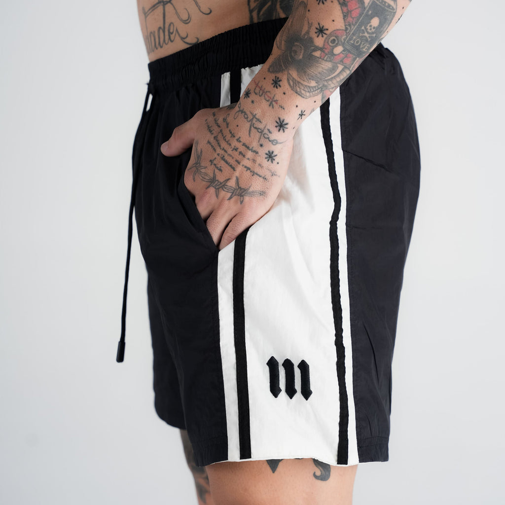 Shorts de Tactel Forrad Mith Nation Preto