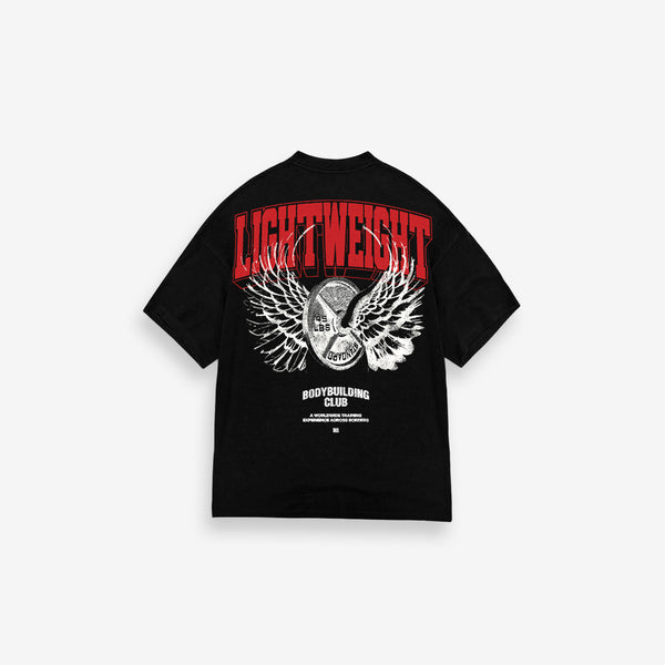 Camiseta Oversized Treino Preta Mith Light Weight