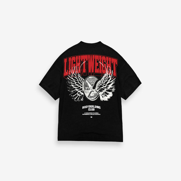 Camiseta Oversized Treino Preta Mith Light Weight