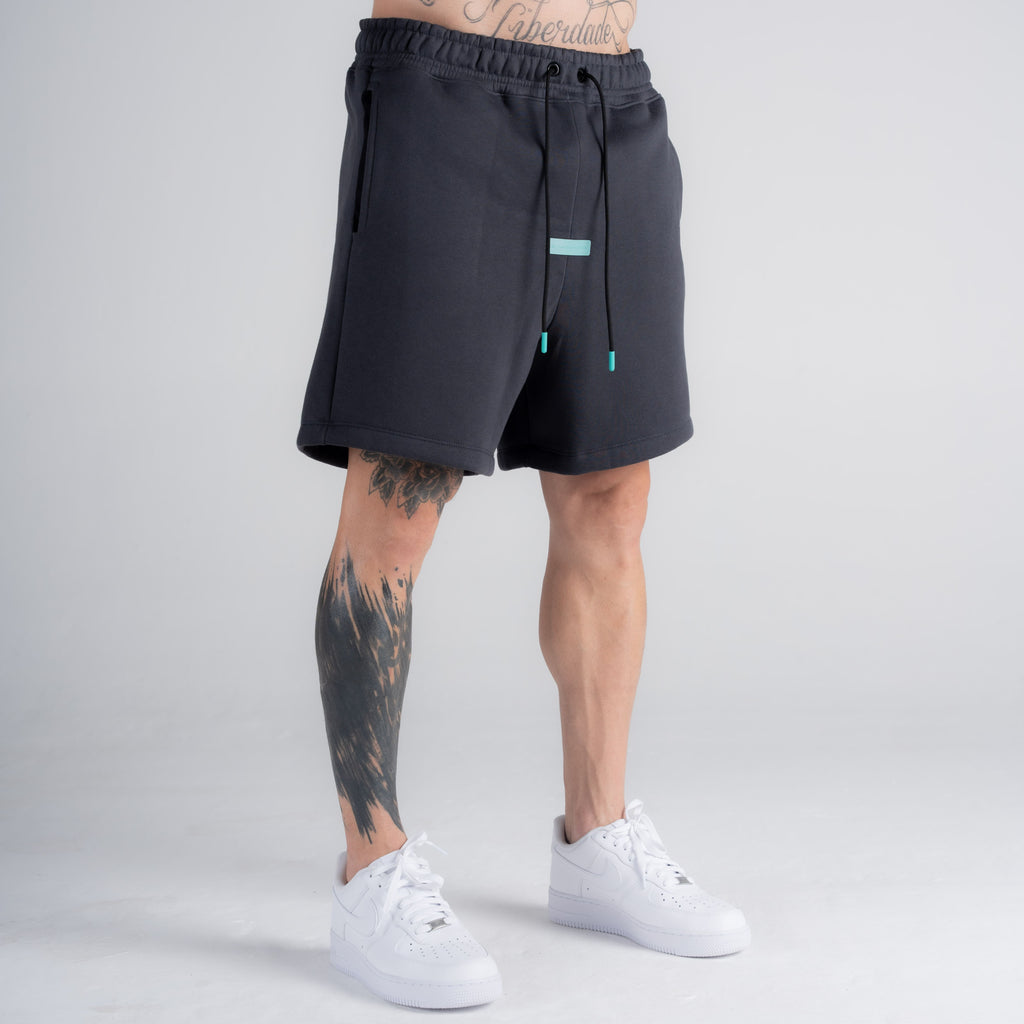 Shorts de Moletom Mith Aesthetics Chumbo