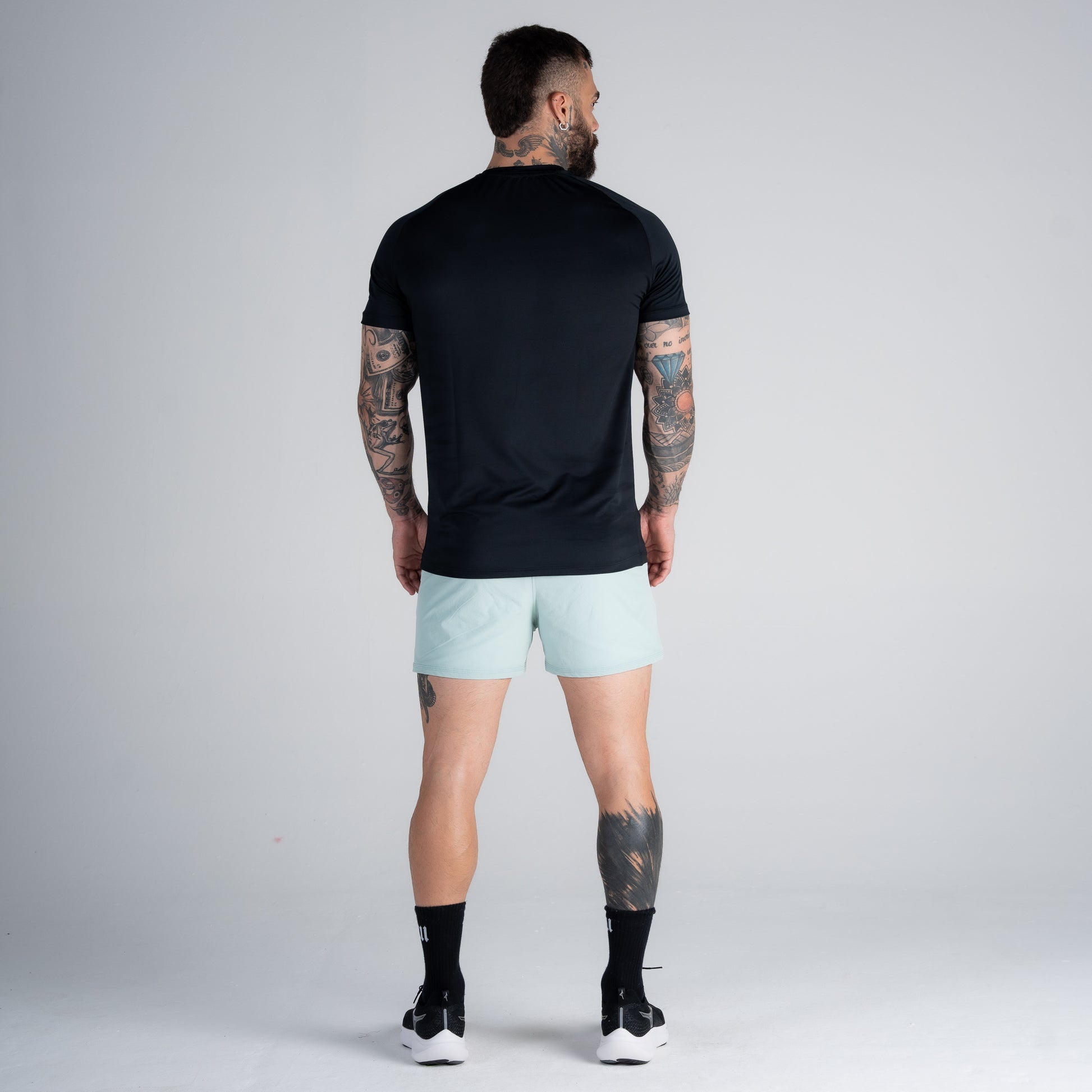 Camiseta Dry Fit Logo Preta