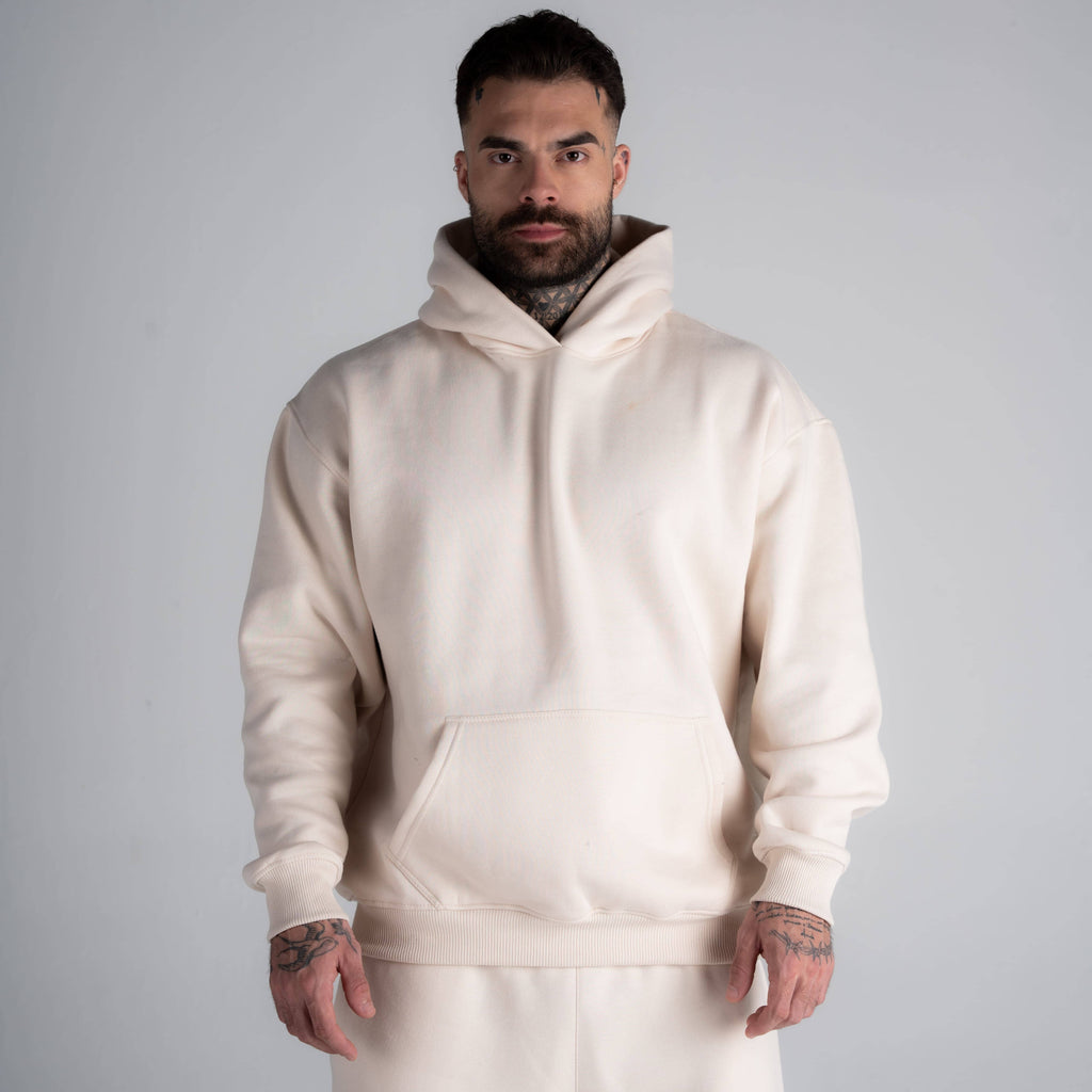 Blusa de Moletom Oversized Cloud Creme