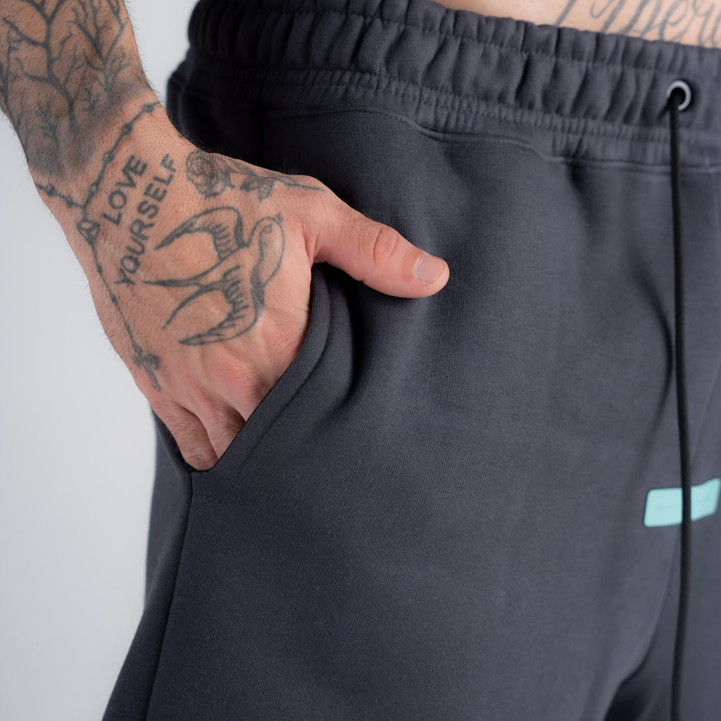 Shorts de Moletom Mith Aesthetics Chumbo