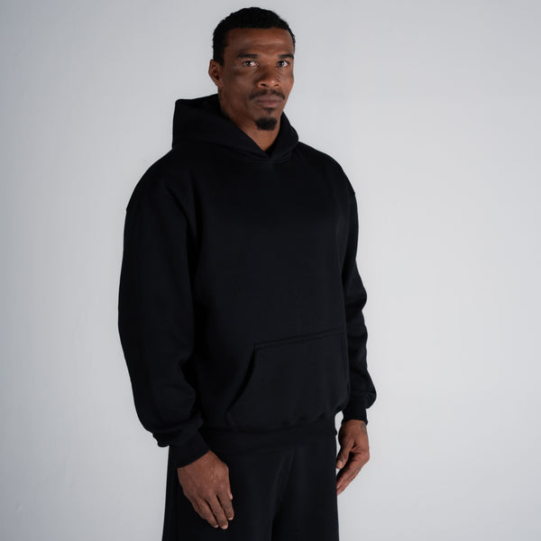 Blusa de Moletom Oversized Cloud Preto