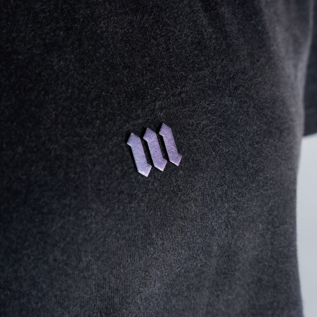 Cropped Feminino Estonado Mith Nation Iridescent Preto