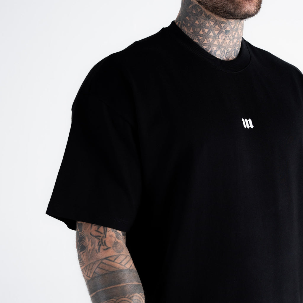 Camiseta Oversized Street Fighter Balrog Preto