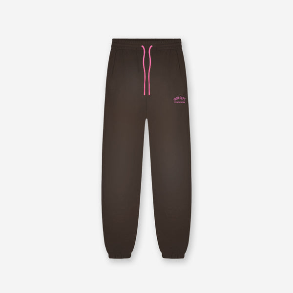 Calça De Moletom Estonada Iron Dept. Marrom