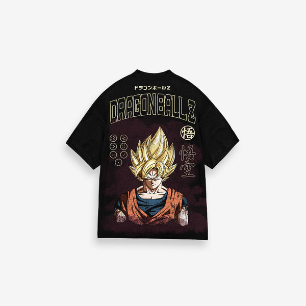 Camiseta Oversized Mith Dragon Ball Z Special Goku Super Sayajin