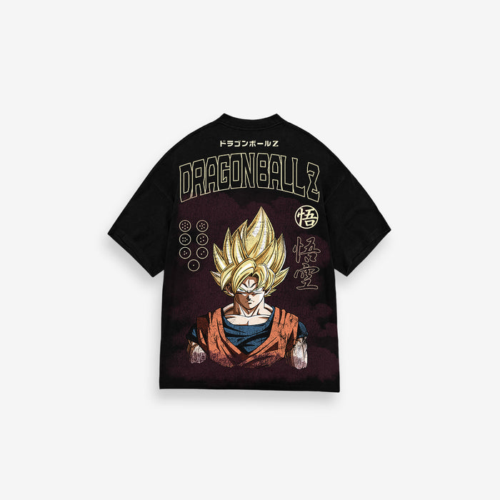 Camiseta Oversized Mith Dragon Ball Z Special Goku Super Sayajin
